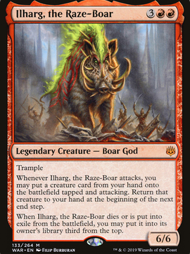 Ilharg, the Raze-Boar (WAR-133) - War of the Spark