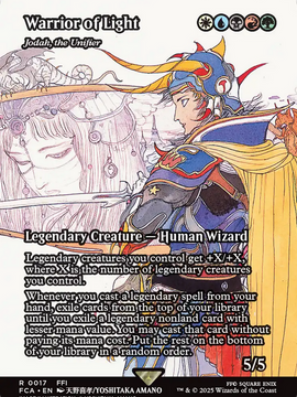 Jodah, the Unifier (FCA-017) - FINAL FANTASY: Through the Ages / Warrior of Light (Borderless)