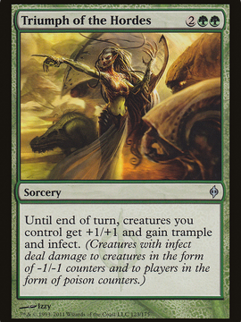 Triumph of the Hordes (NPH-123) - New Phyrexia