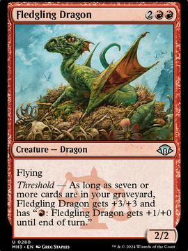Fledgling Dragon (MH3-280) - Modern Horizons 3