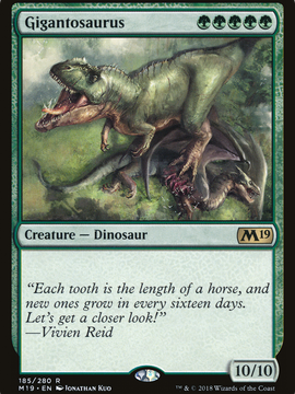 Gigantosaurus (M19-185) - Core Set 2019