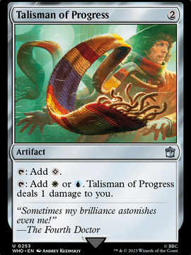 Talisman of Progress (WHO-253) - Doctor Who Foil
