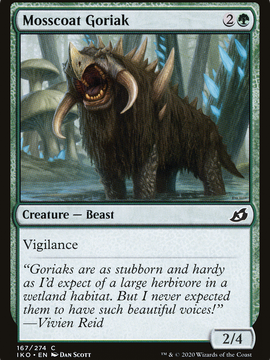 Mosscoat Goriak (IKO-167) - Ikoria: Lair of Behemoths