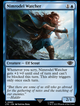 Nimrodel Watcher (LTR-063) - The Lord of the Rings: Tales of Middle-earth