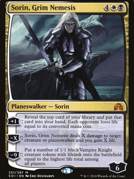 Sorin, Grim Nemesis (SOI-251) - Shadows over Innistrad