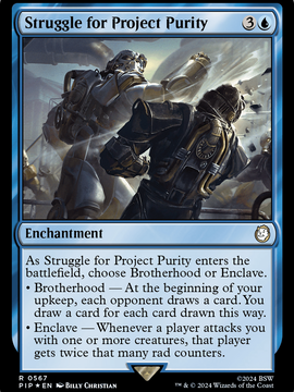 Struggle for Project Purity (PIP-567) - Fallout Foil