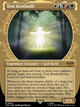 Tom Bombadil (LTR-823) - The Lord of the Rings: Tales of Middle-earth: (Showcase) (Borderless) Foil