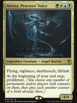 Atraxa, Praetors' Voice (C16-028) - Commander 2016 Foil