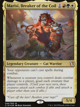 Marisi, Breaker of the Coil (C19-046) - Commander 2019 Foil