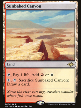Sunbaked Canyon (MH1-247) - Modern Horizons