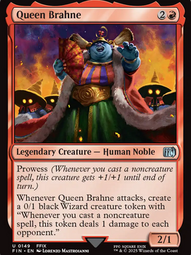 Queen Brahne (FIN-149) - FINAL FANTASY Foil