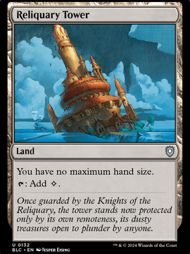 Reliquary Tower (BLC-132) - Bloomburrow Commander