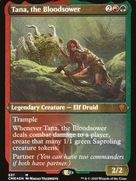 Tana, the Bloodsower (CMR-537) - Commander Legends Etched Foil