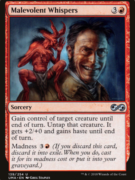 Malevolent Whispers (UMA-139) - Ultimate Masters
