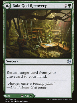 Bala Ged Recovery // Bala Ged Sanctuary (ZNR-180) - Zendikar Rising Foil
