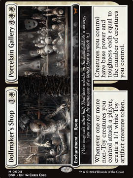 Dollmaker's Shop // Porcelain Gallery (DSK-004) - Duskmourn: House of Horror