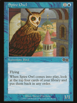 Spire Owl (USG-098) - Urza's Saga