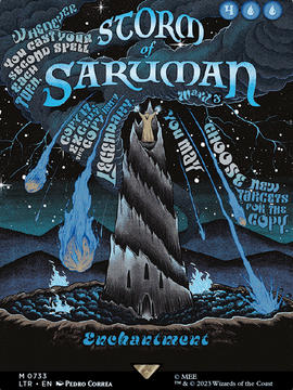 Storm of Saruman (LTR-733) - The Lord of the Rings: Tales of Middle-earth (Borderless) Foil