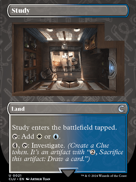 Study (CLU-021) - Ravnica: Clue Edition (Borderless)