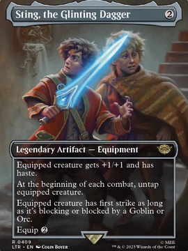 Sting, the Glinting Dagger (LTR-409) - The Lord of the Rings: Tales of Middle-earth (Borderless)