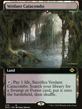 Verdant Catacombs (MH2-479) - Modern Horizons 2: (Extended Art) Foil