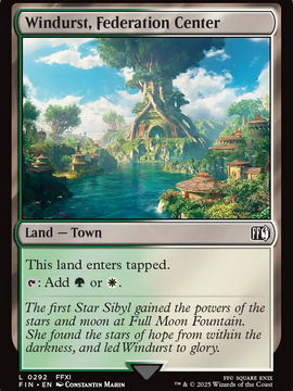 Windurst, Federation Center (FIN-292) - FINAL FANTASY