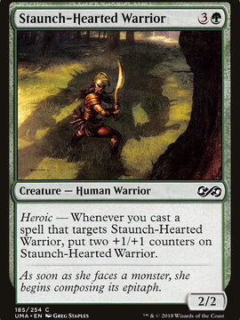 Staunch-Hearted Warrior (UMA-185) - Ultimate Masters