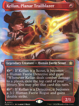 Kellan, Planar Trailblazer (FDN-392) - Foundations (Borderless) Foil