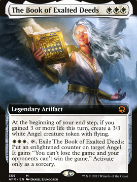 The Book of Exalted Deeds (AFR-359) - Adventures in the Forgotten Realms: (Extended Art)