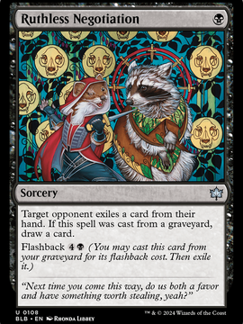 Ruthless Negotiation (BLB-108) - Bloomburrow
