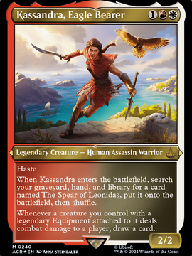 Kassandra, Eagle Bearer (ACR-240) - Assassin's Creed Etched Foil