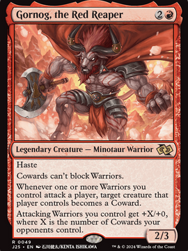 Gornog, the Red Reaper (J25-049) - Foundations Jumpstart