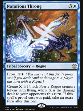 Notorious Throng (ZNC-033) - Zendikar Rising Commander