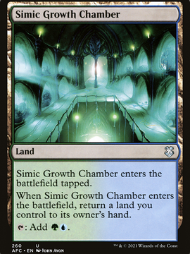 Simic Growth Chamber (AFC-260) - Forgotten Realms Commander