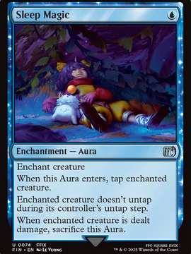 Sleep Magic (FIN-074) - FINAL FANTASY: (enchantment)