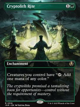 Cryptolith Rite (Borderless) (INR-316) - Innistrad Remastered