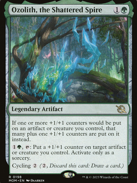 Ozolith, the Shattered Spire (MOM-198) - March of the Machine Foil