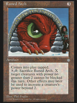Runed Arch (ICE-) - Ice Age