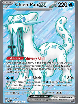 Chien-Pao ex (236/193) [Scarlet & Violet: Paldea Evolved]