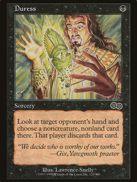 Duress (USG-132) - Urza's Saga