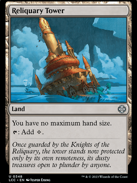 Reliquary Tower (LCC-348) - The Lost Caverns of Ixalan Commander