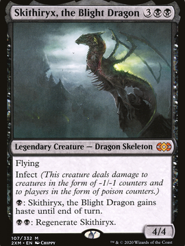 Skithiryx, the Blight Dragon (2XM-107) - Double Masters