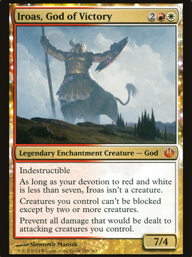 Iroas, God of Victory (JOU-150) - Journey into Nyx: (enchantment)