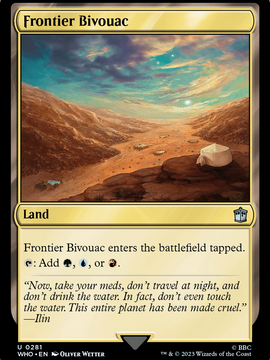 Frontier Bivouac (WHO-281) - Doctor Who Foil