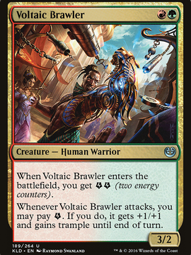 Voltaic Brawler (KLD-189) - Kaladesh
