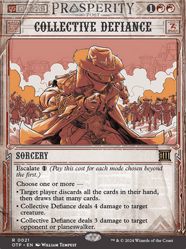 Collective Defiance (OTP-021) - Breaking News: (Showcase) (Borderless)