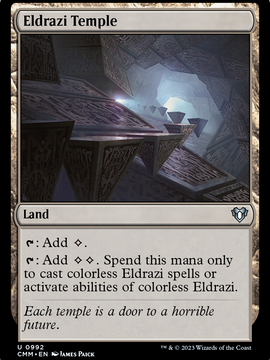 Eldrazi Temple (CMM-992) - Commander Masters