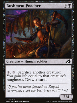Bushmeat Poacher (IKO-077) - Ikoria: Lair of Behemoths