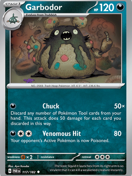Garbodor (117/182) [Paradox Rift]