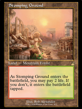 Stomping Ground (RVR-413) - Ravnica Remastered Foil
